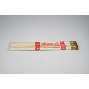 Lot of 4 Vintage Lone Star Beer Pencils San Antonio Texas Brewery Unsharpened